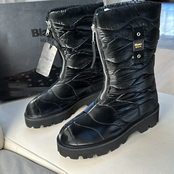 BLAUER USA padded boots, size 39EUR, NWT - Picture 8 of 17